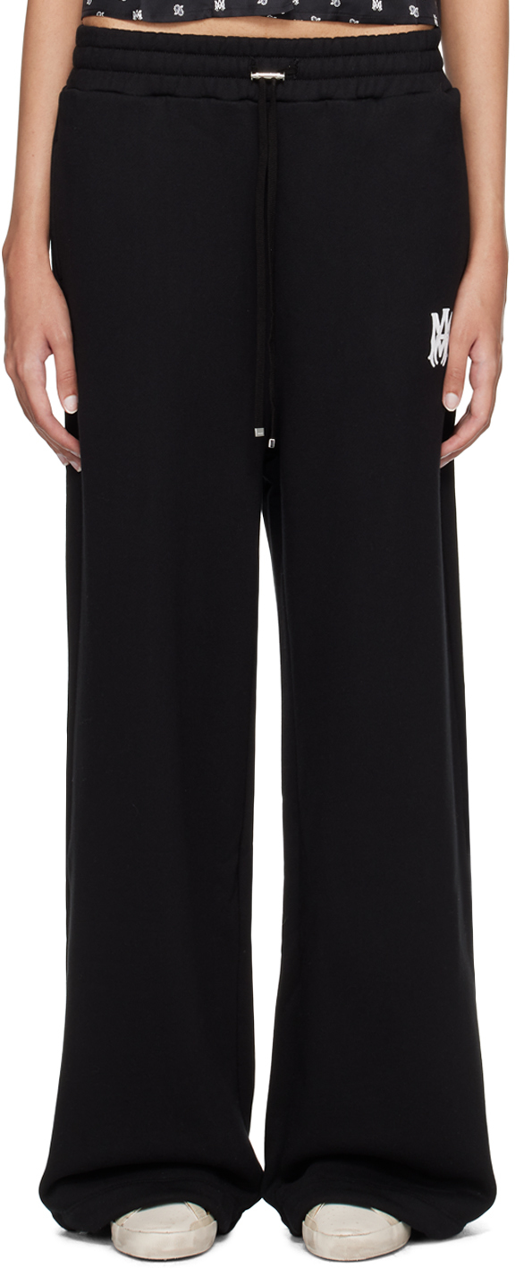 Black MA Core Logo Lounge Pants