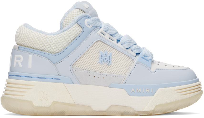 Shop Amiri Blue Ma-1 Sneakers In Alabaster Blue