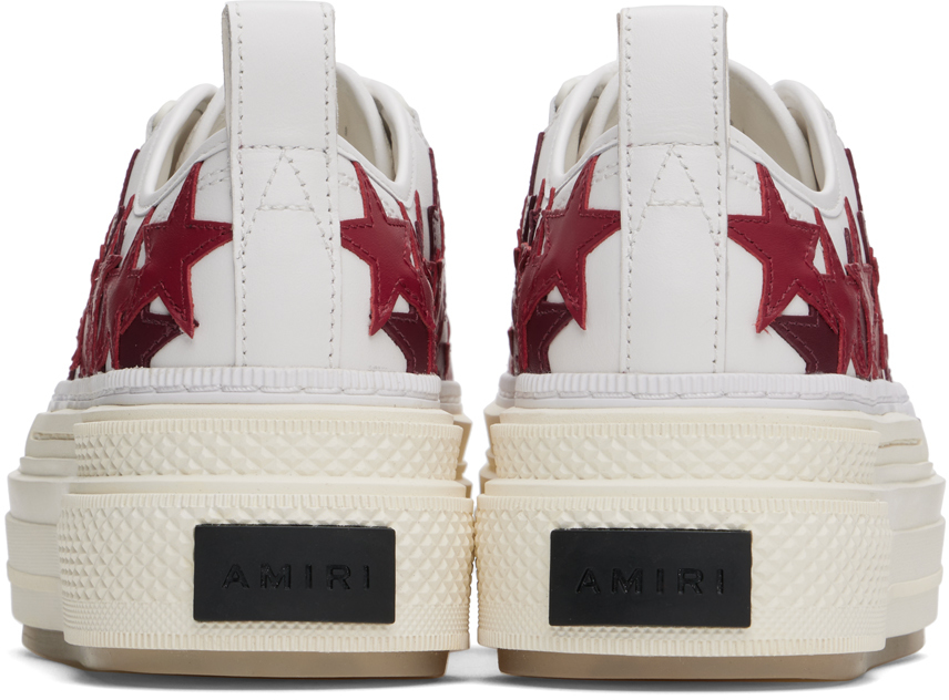 Amiri Lace-up Low-cut Casual Shoes In Burgundy