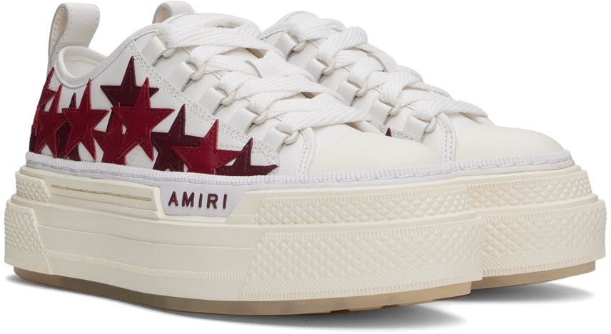 Amiri Lace-up Low-cut Casual Shoes In Burgundy