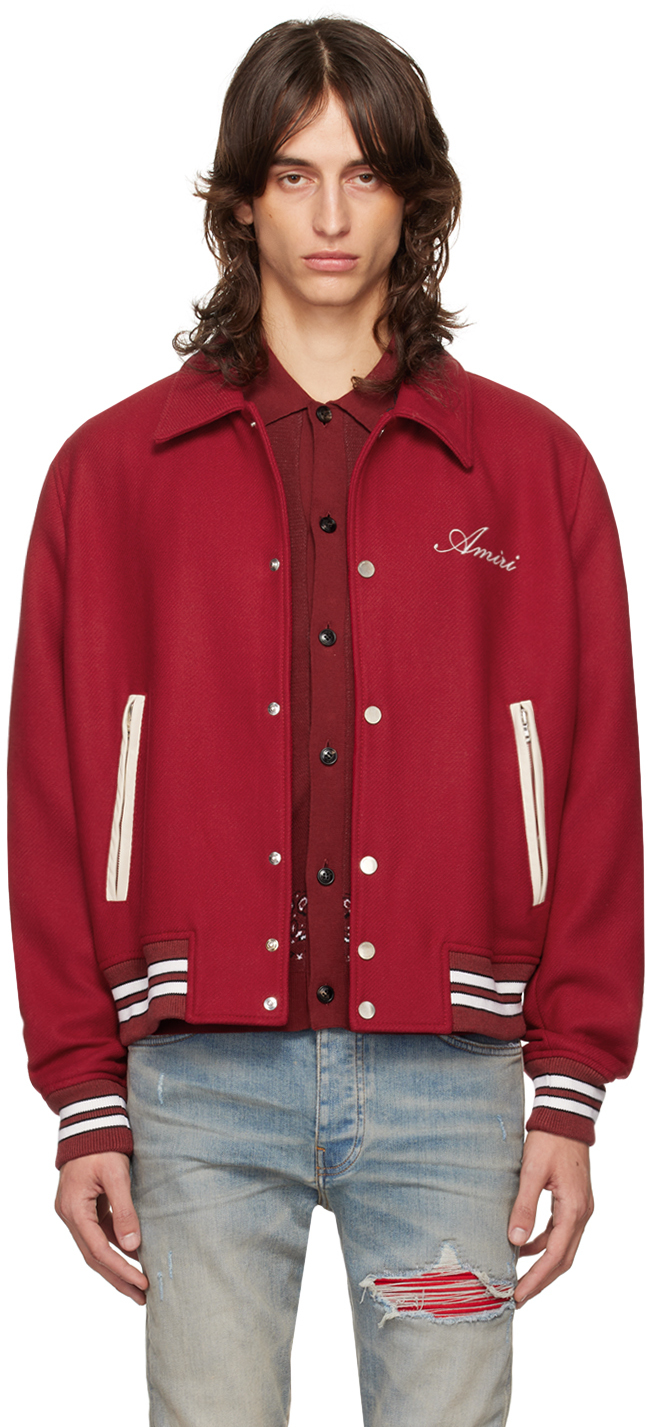 Red Bones Bomber Jacket