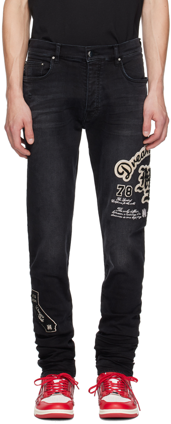 Black Dream Team Skinny Jeans