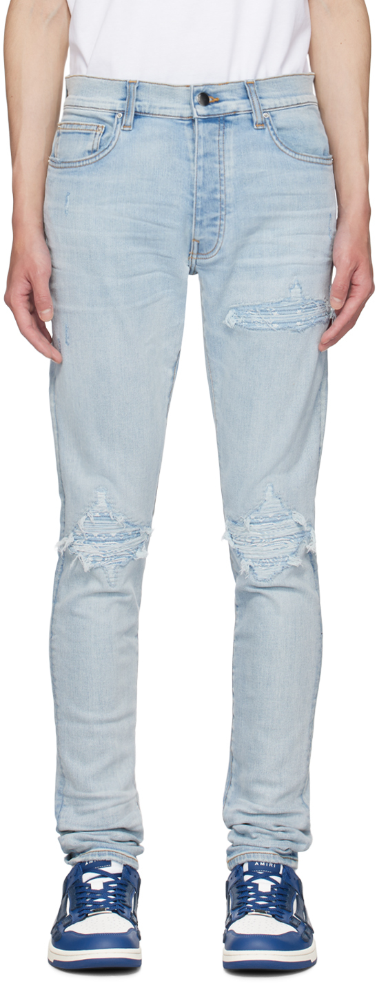 Indigo MX1 Bandana Jacquard Jeans
