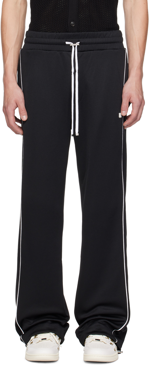 Black MA Flare Track Pants