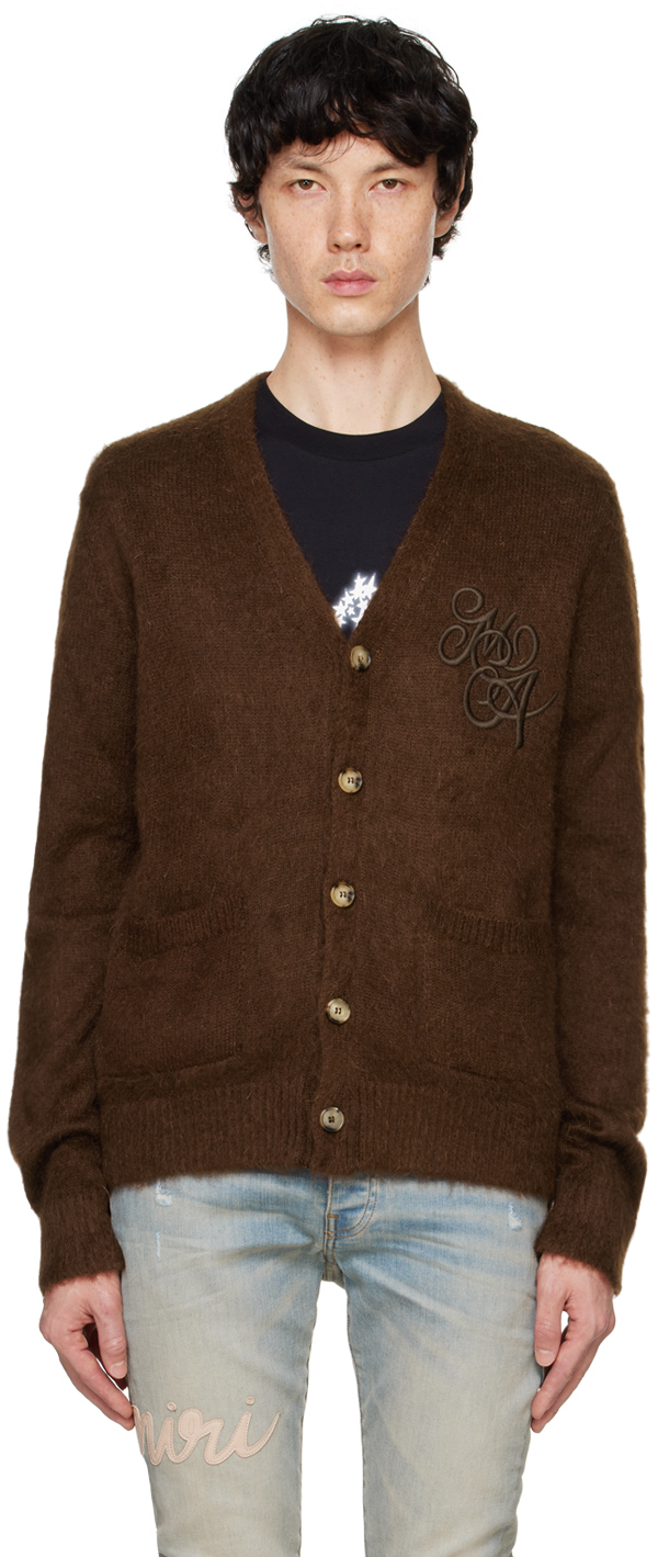 Pink MA Swirl Cardigan