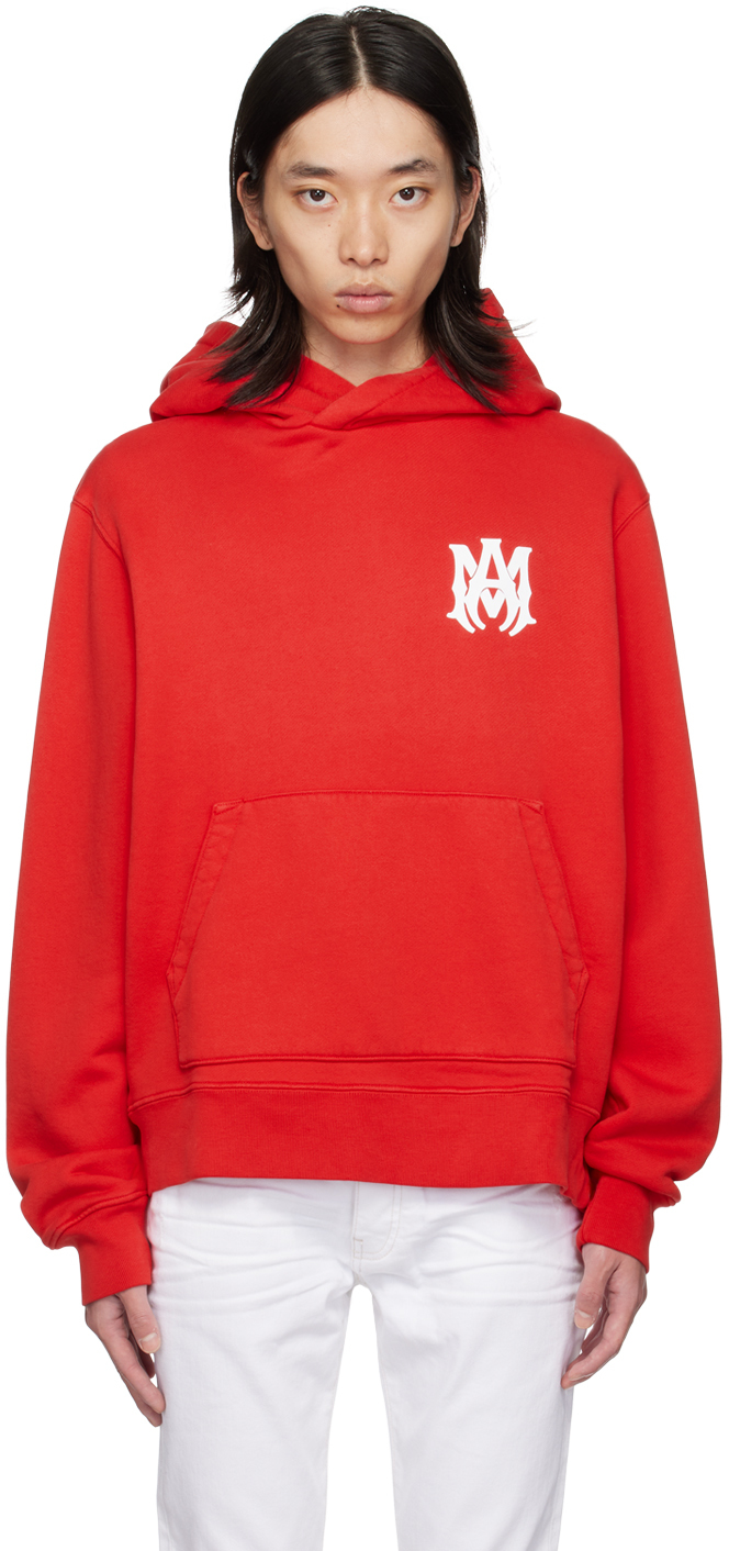 大人気◆AMIRI◆MAロゴ フーディ レッド AMIRI - AMIRI レッド MACore フーディの通販 by Mii's shop