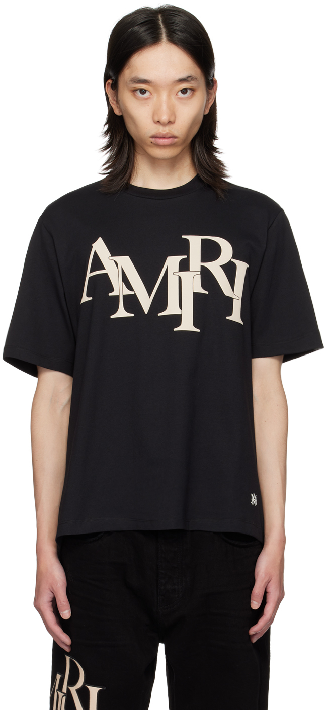 Black Amiri Staggered T-Shirt