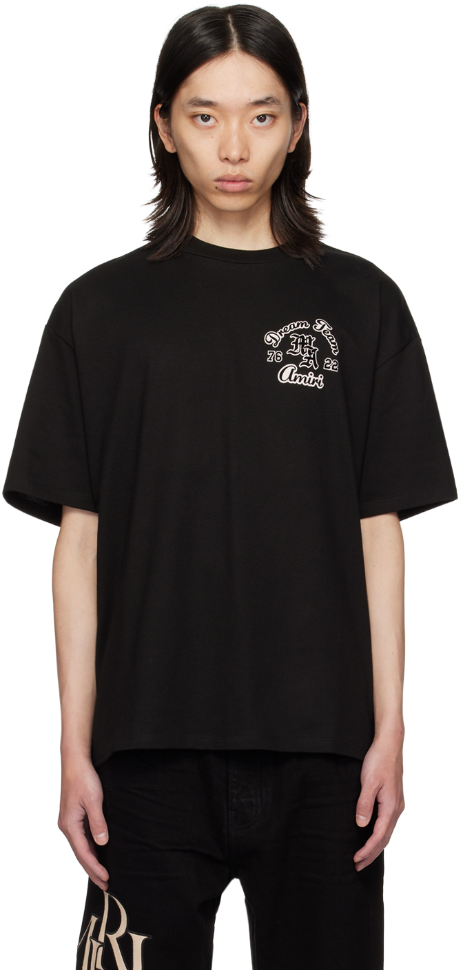 【関税込み】AMIRI ブラック Dream Team Tシャツ Black 'Dream Team' T-Shirt by AMIRI on Sale
