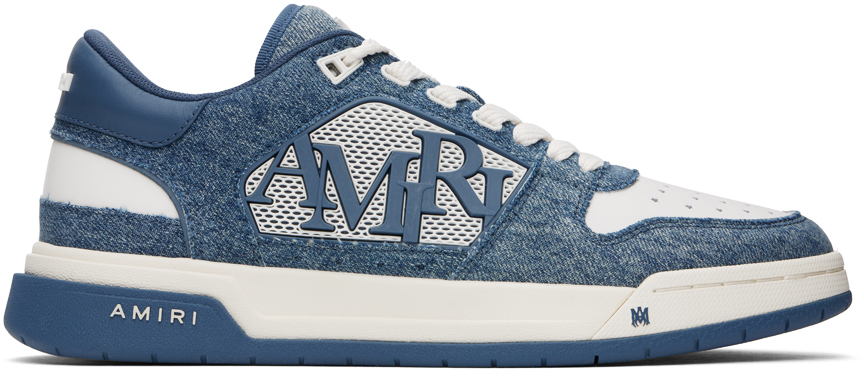 【大人気】AMIRI ヴィンテージデニム ローカットスニーカー amiri-WASHED-INDIGO-Vintage-