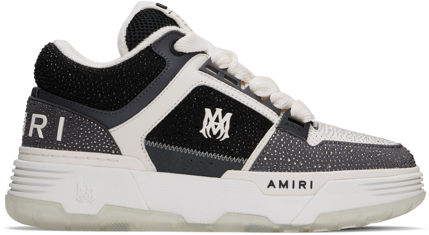 アミリ クリスタルMA-1スニーカー ブラック AMIRI Crystal MA-1 Sneakers | Black | FARFETCH