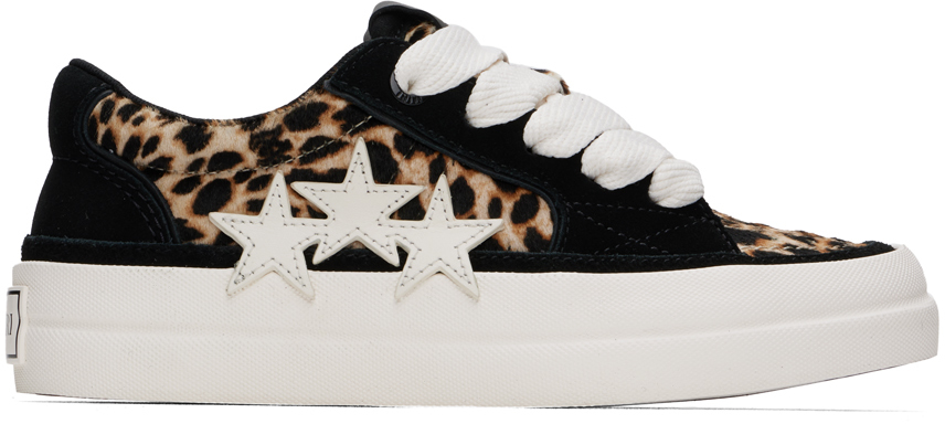 Black 
Brown Leopard Sunset Skate Low Sneakers