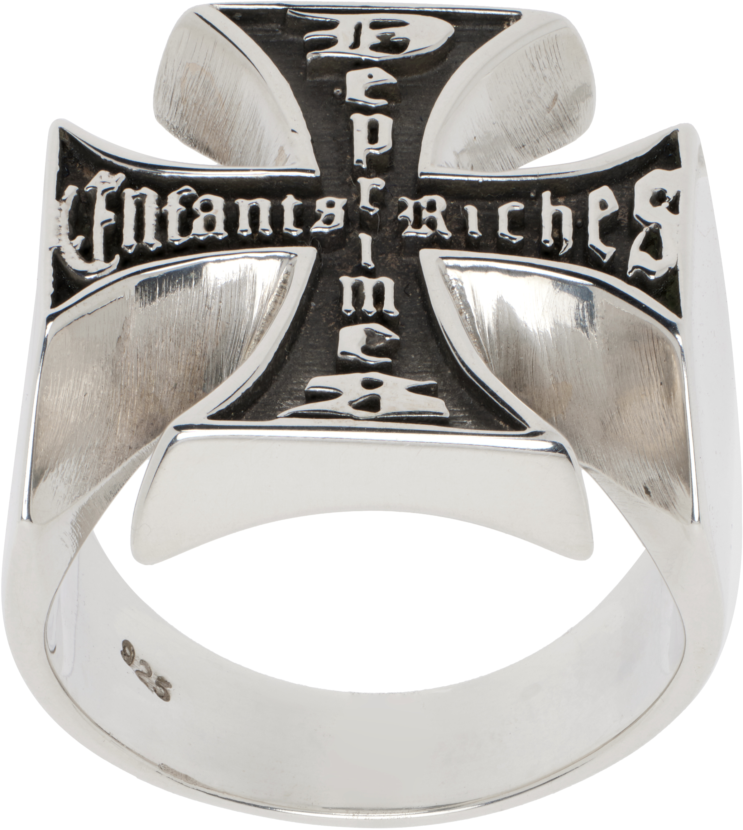 Silver Cross Ring