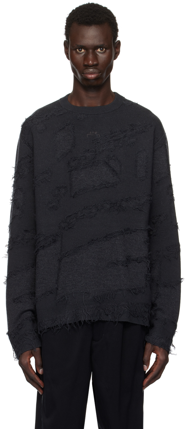 A-COLD-WALL* Black Frontage Sweater