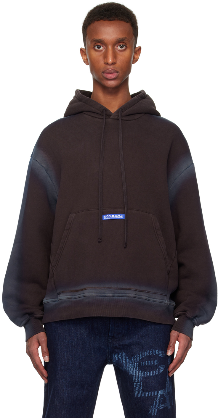 Shop A-cold-wall* Brown Verge Hoodie