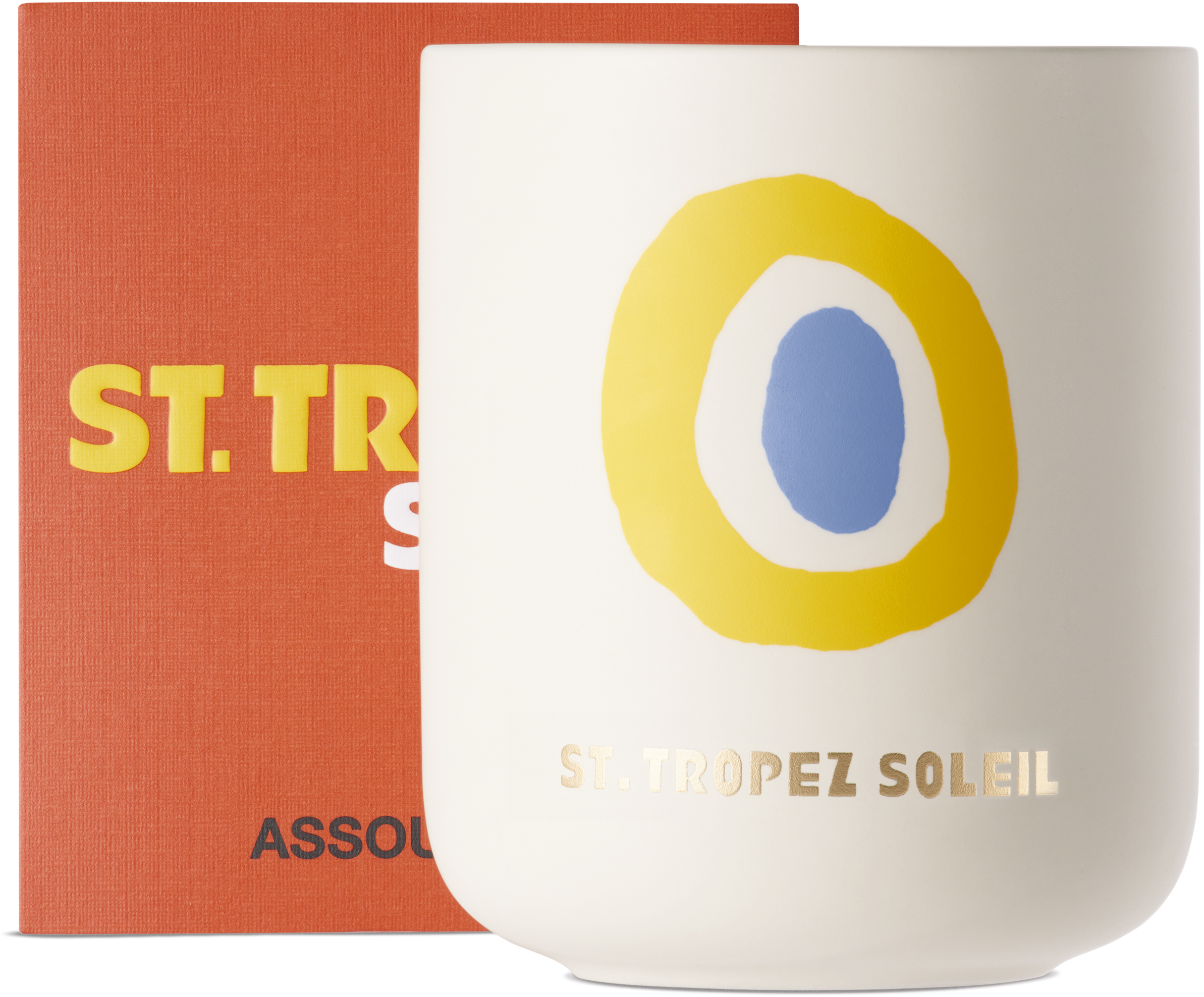 Assouline St. Tropez Ceramic Scented Candle In N/a
