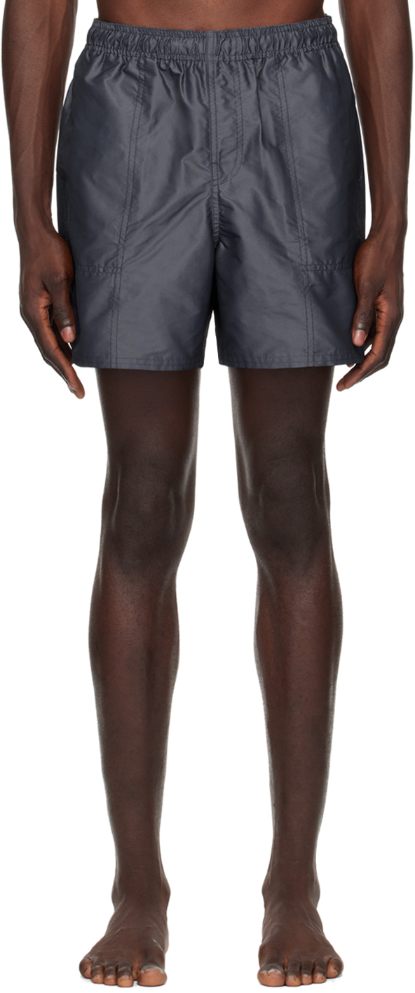 Navy Talley Iridescent Swim Shorts