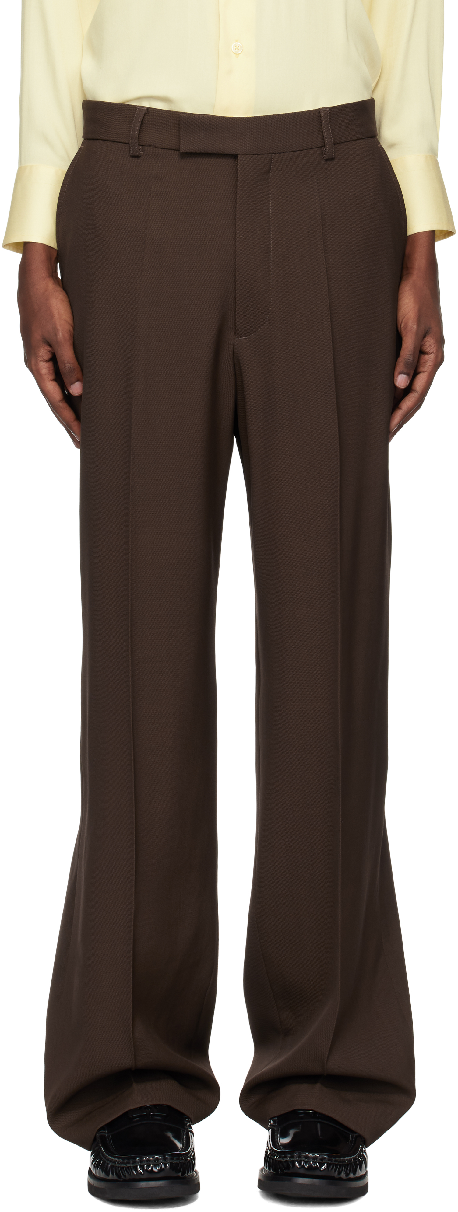 Brown Relaxed Primo Trousers