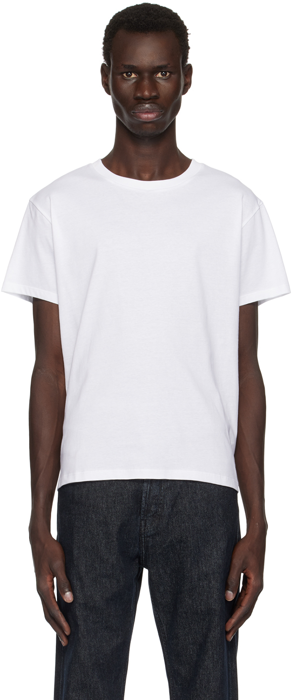 Shop Second / Layer Three-pack White Classic Short Sleeve T-shirts