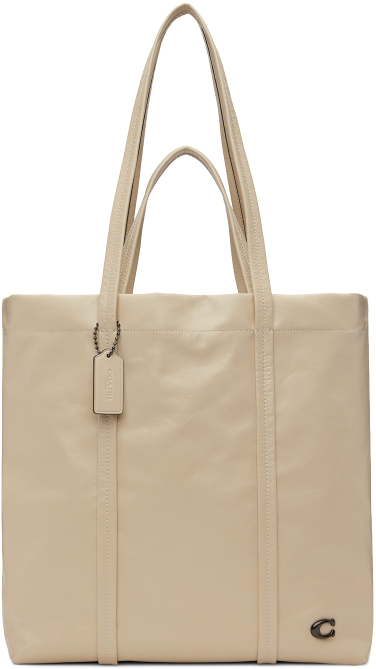 Beige Hall 33 Tote by Coach 1941 on Sale