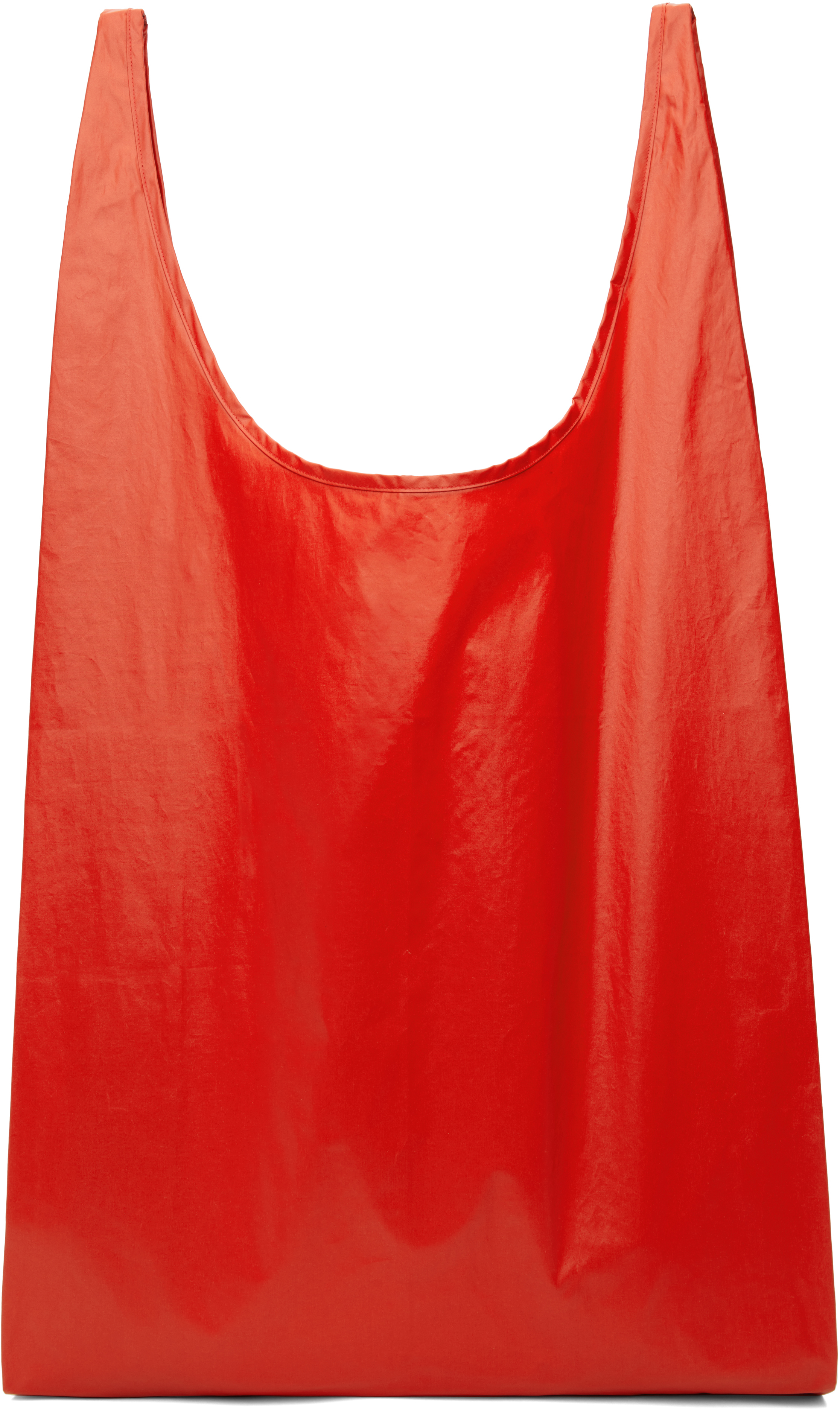 Red Coated Cotton Bag