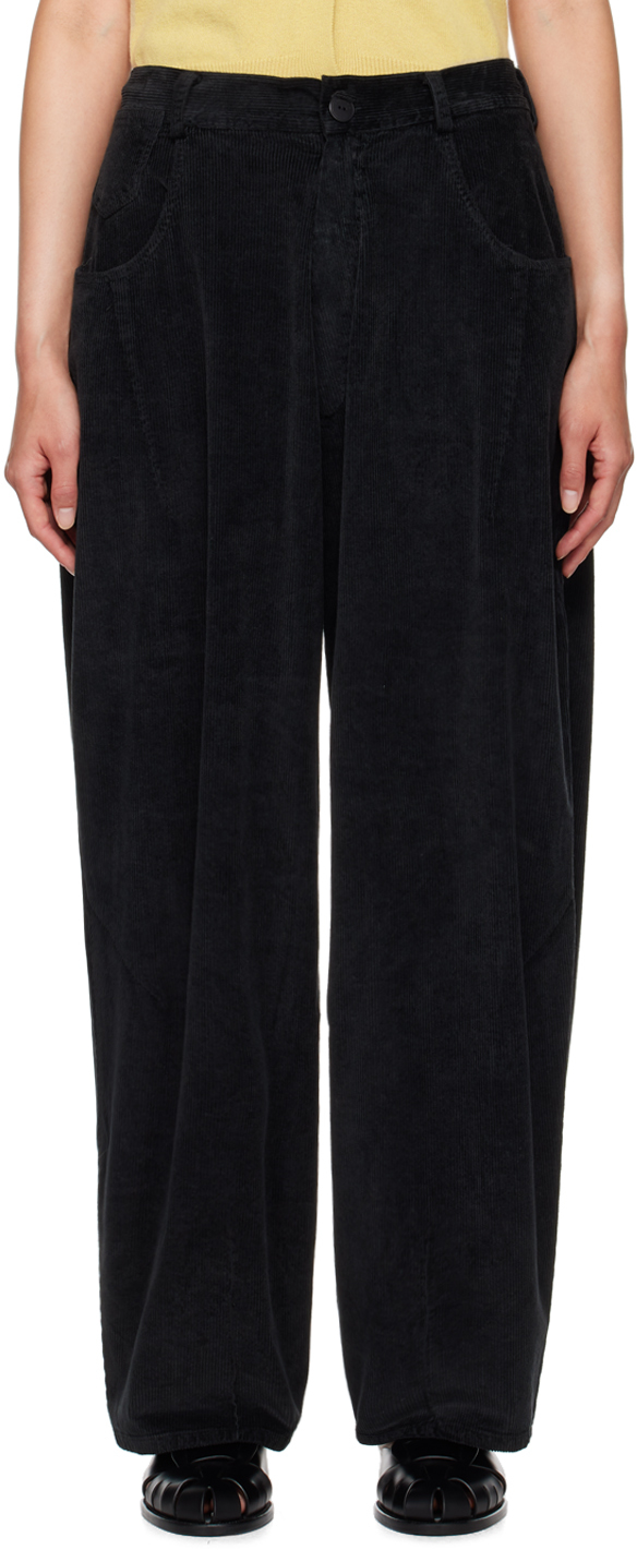 Black Baggy Trousers