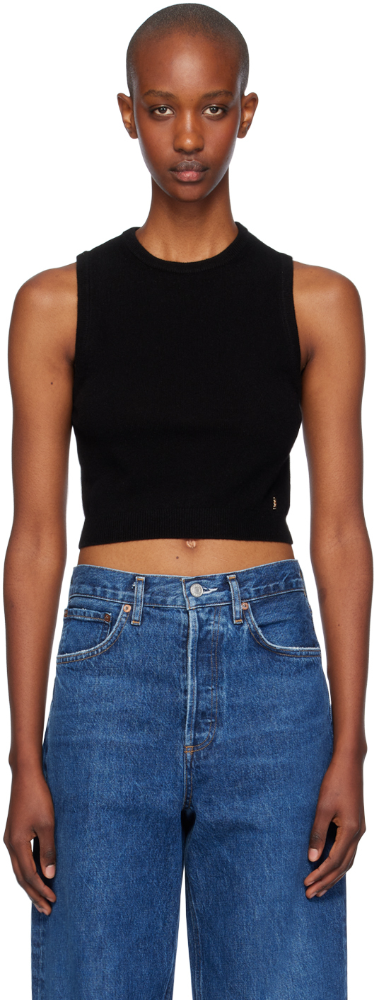 Shop Éterne Black Sawyer Top