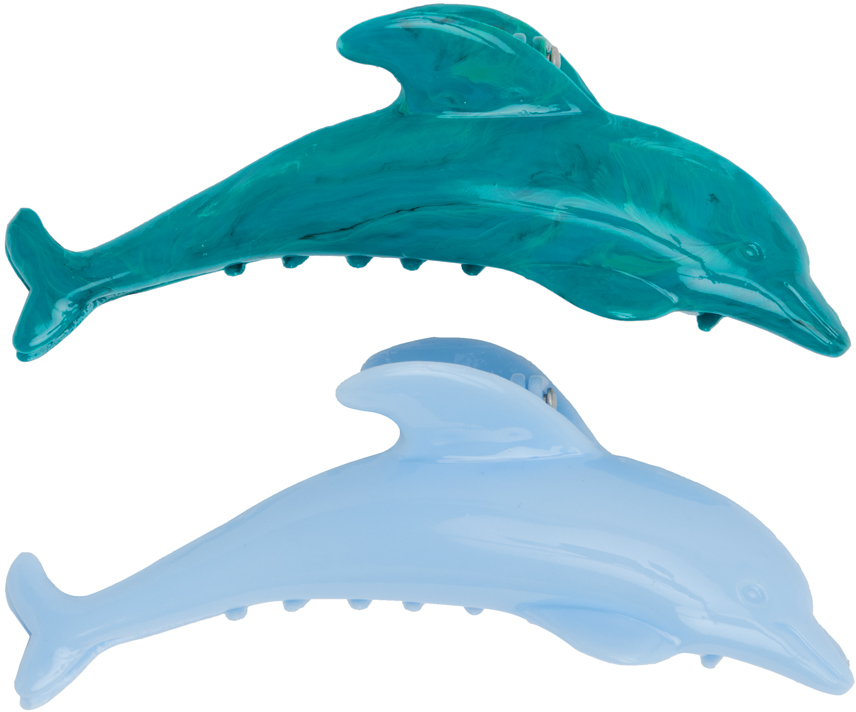 La Manso Ssense Exclusive Blue Flipper The Clip Hair Clips In Cala Macarella