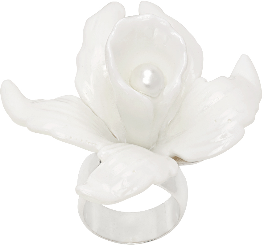 White 'Bodas de Papel' Ring