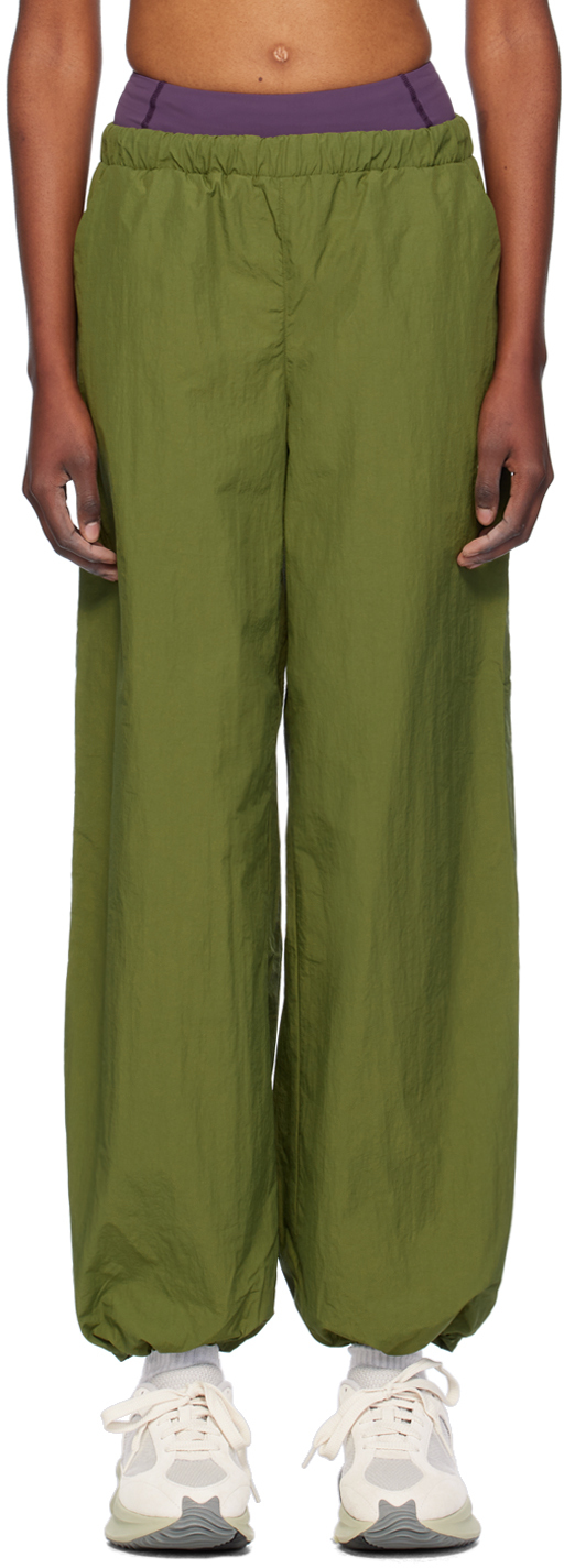 Green DWR Hiking Sport Pants