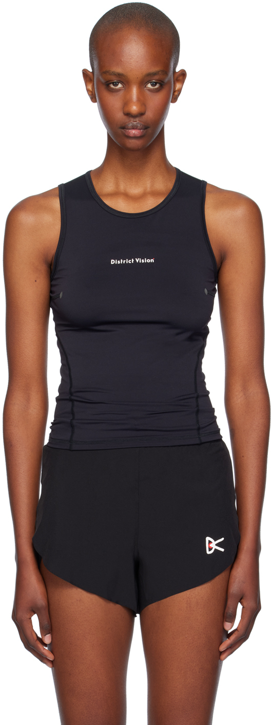 Black Thermal Base Layer Sport Top