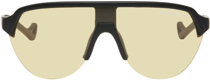 Black 'Nagata' Speed Blade Sunglasses