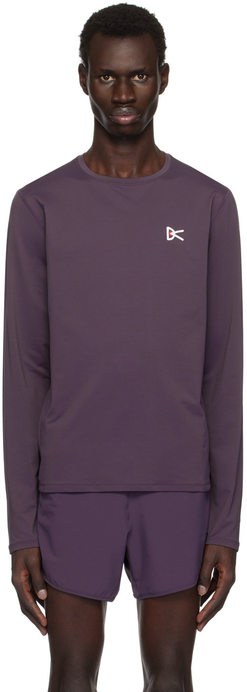 Purple Lightweight Long Sleeve T-shirt