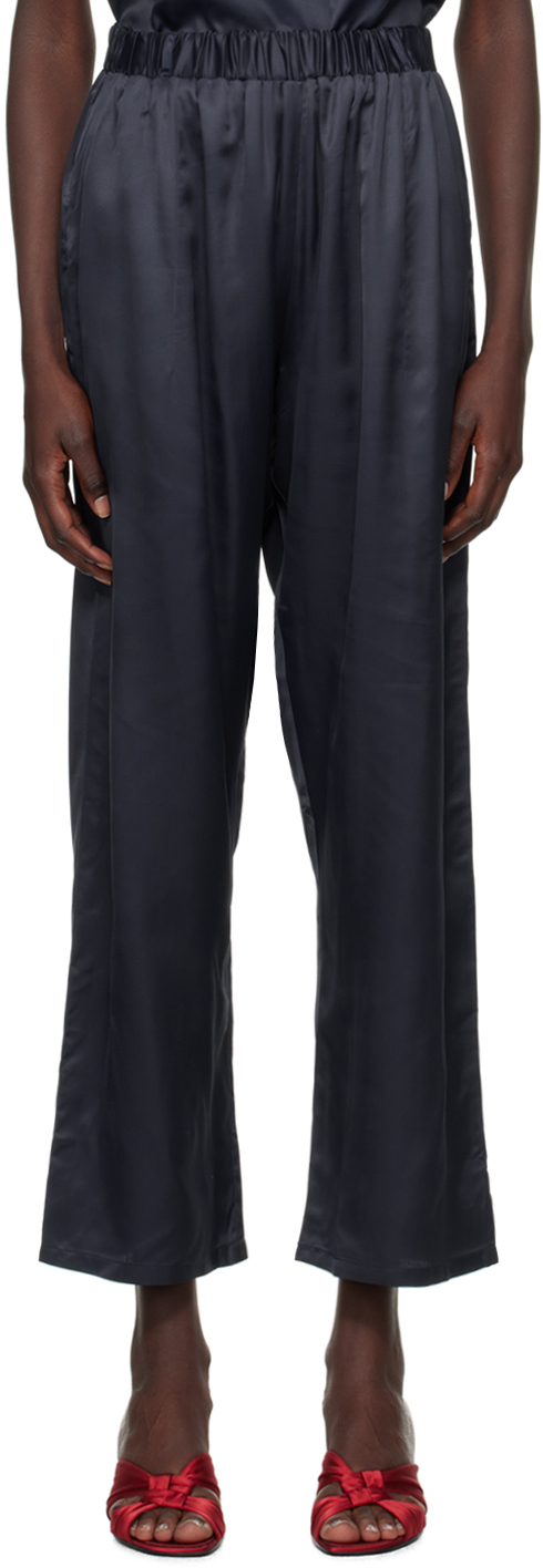 Navy Cravat Lounge Pants