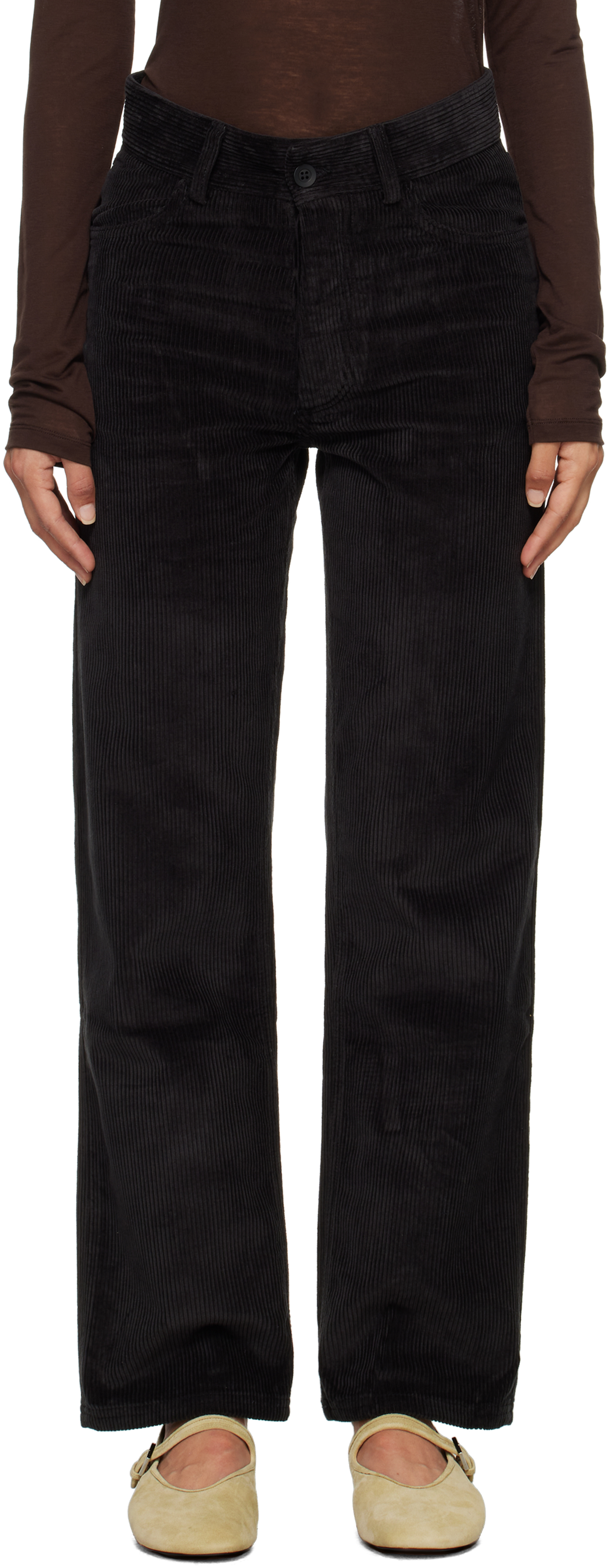 Black Tajo Trousers