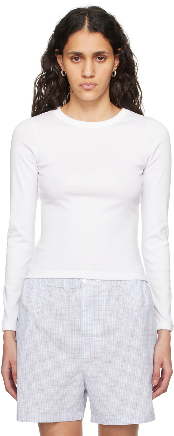 White Max Long Sleeve T-Shirt