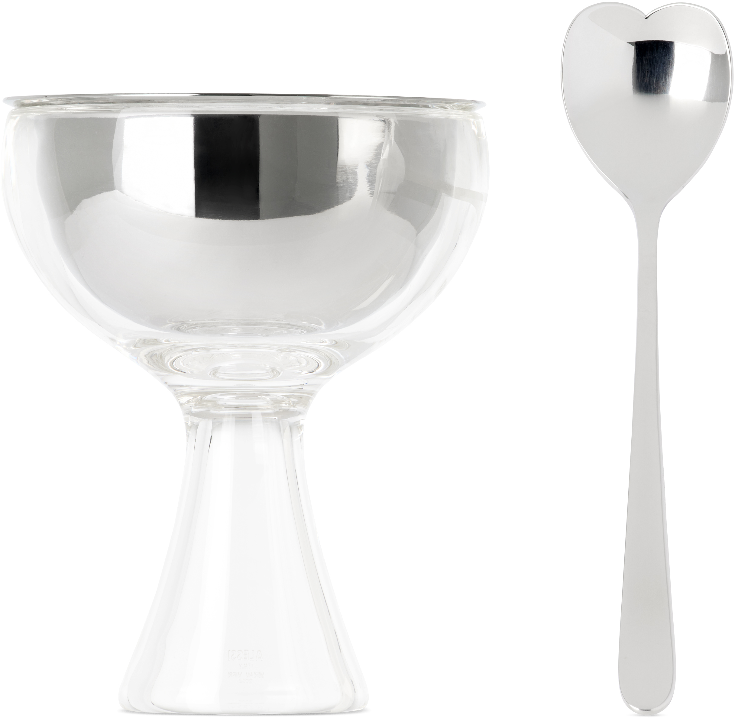 Alessi BIG LOVE アイスクリームボウル スプーン付き BIG LOVE アイス