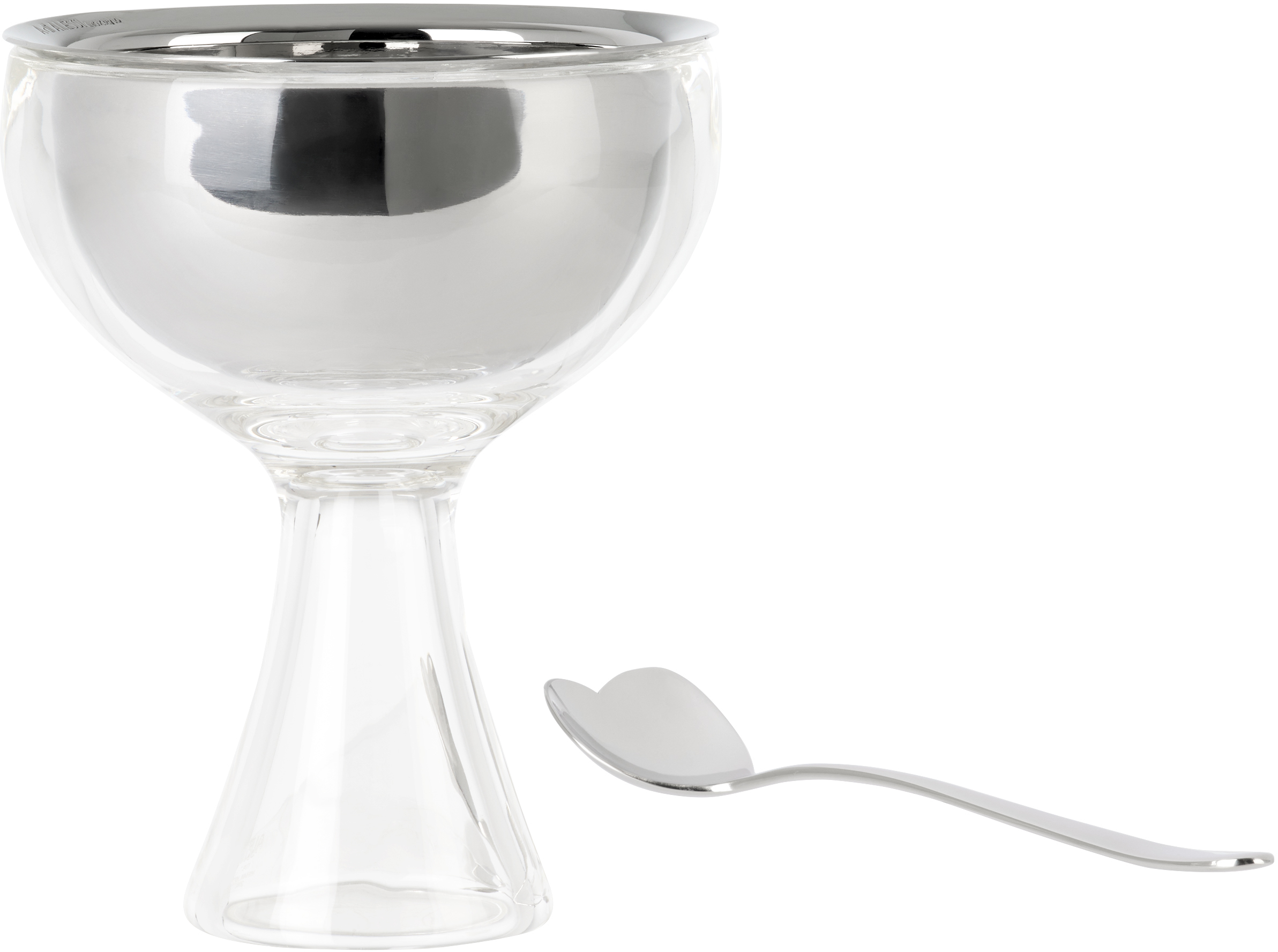 Alessi Big Love Ice Cream Bowl In Ice Colour