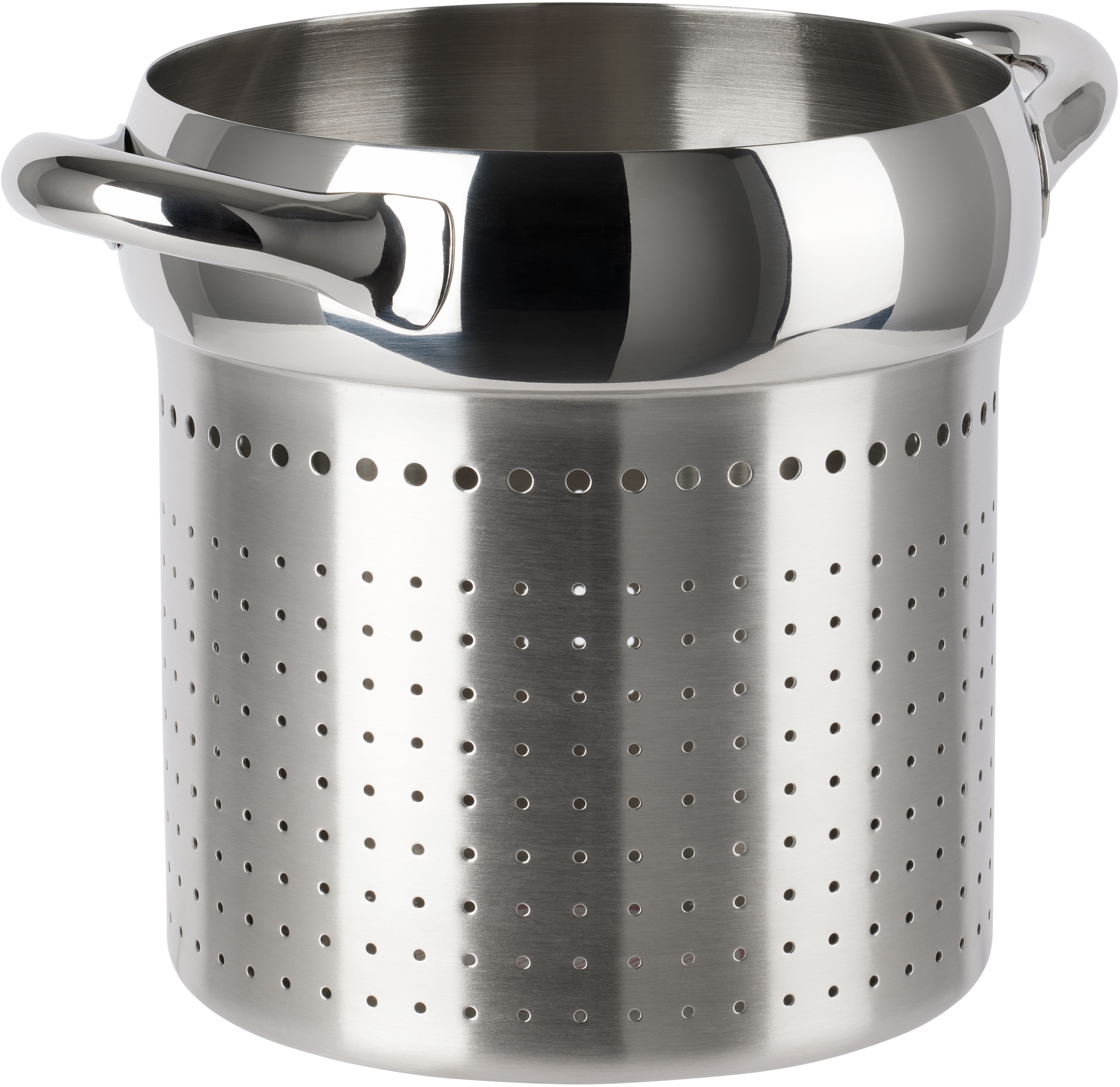 Alessi Silver Mami Pierced Basket Colander In Silver