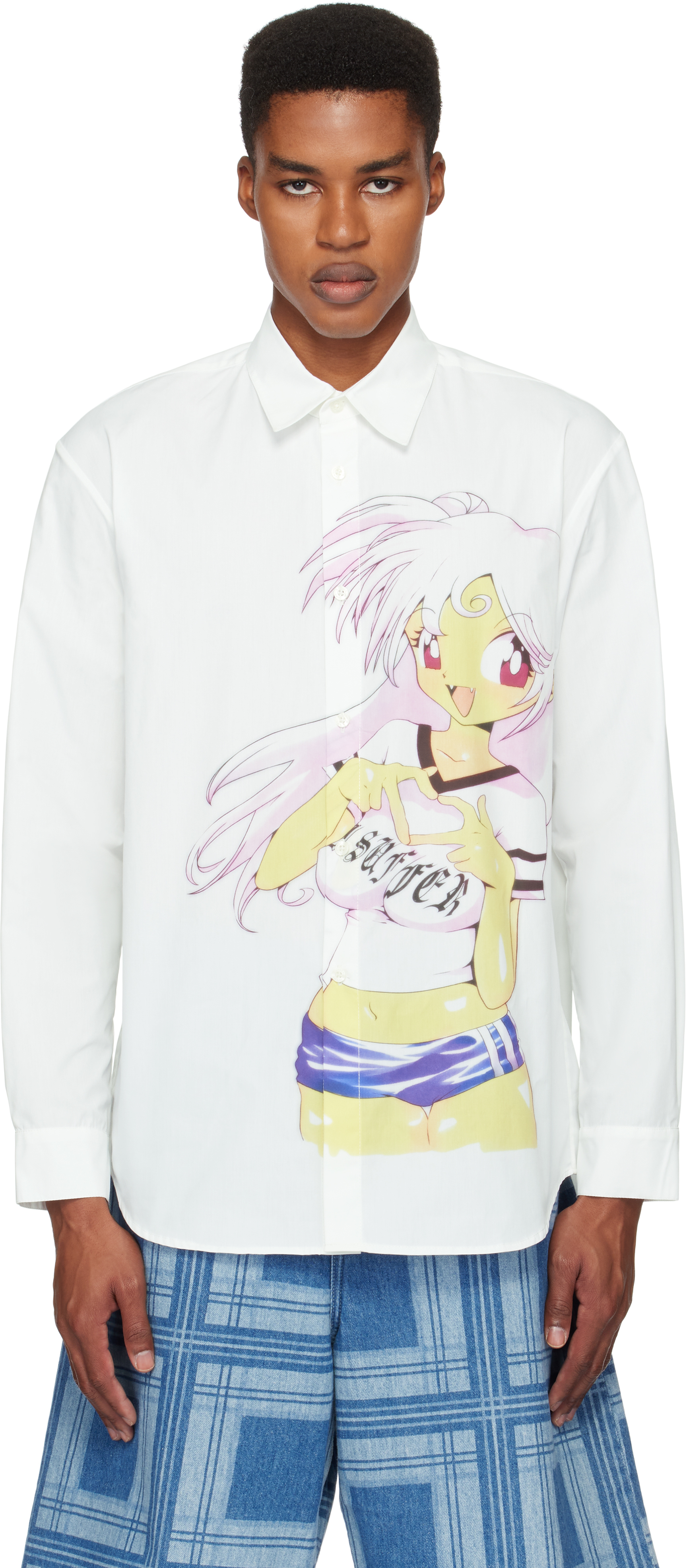 SSENSE Exclusive White Manga Shirt