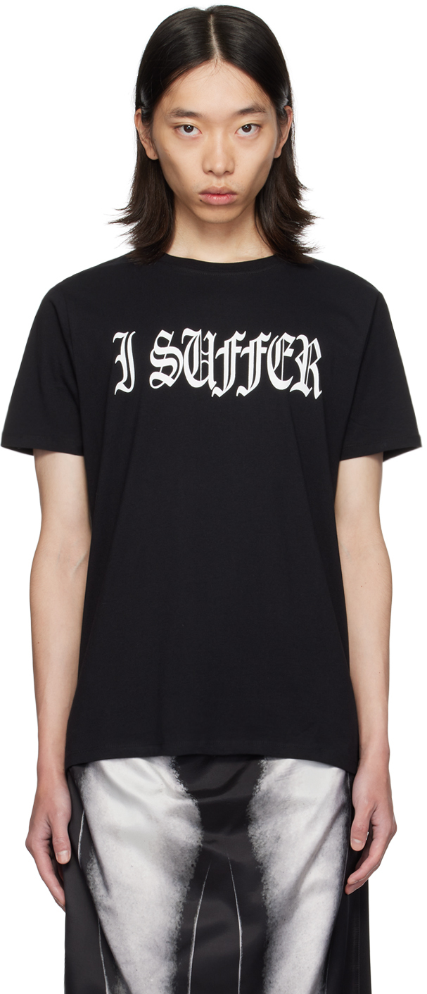 Black 'I Suffer' Danny T-Shirt