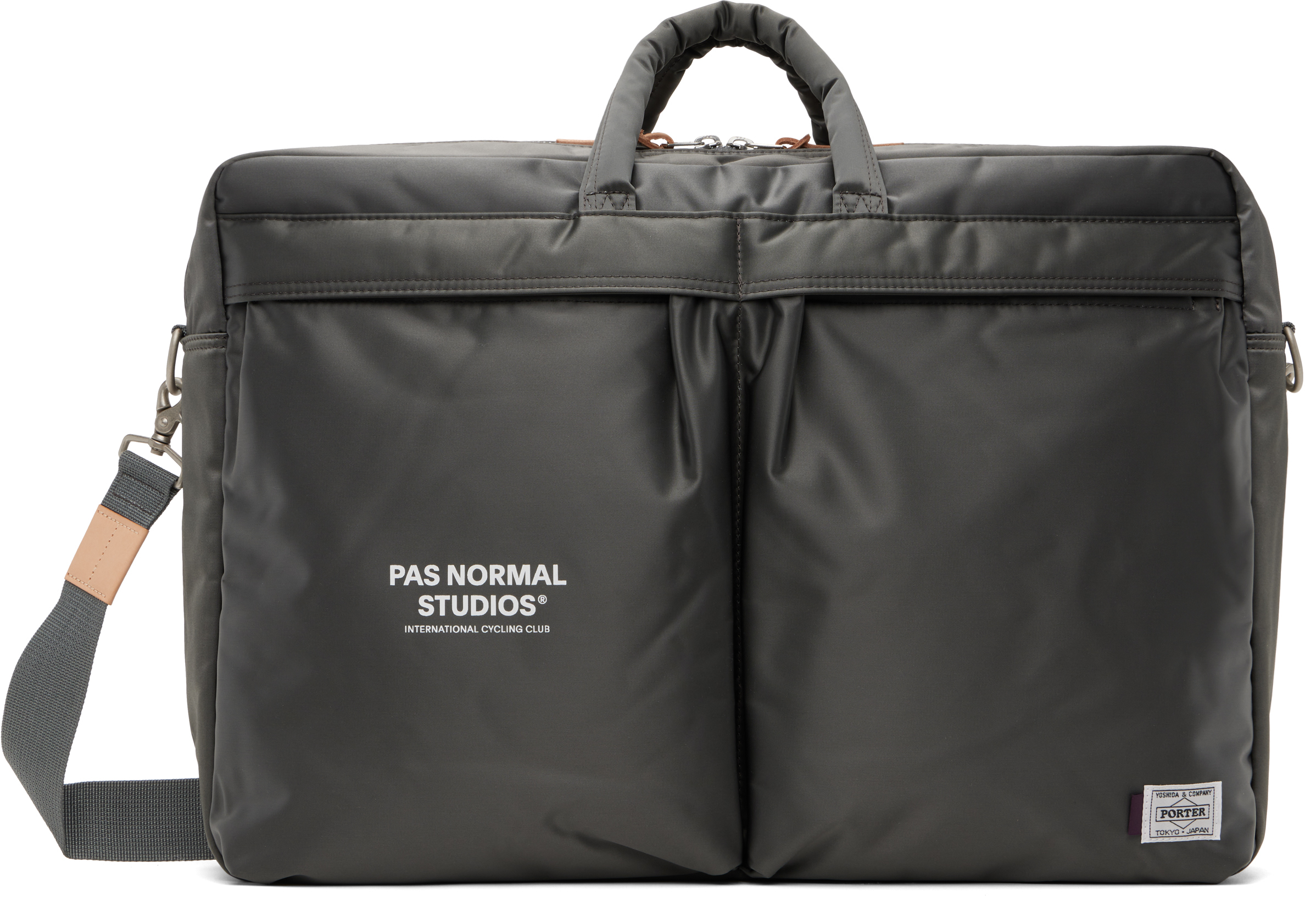 Gray Porter-Yoshida & Co Edition 2-Way Tanker Briefcase