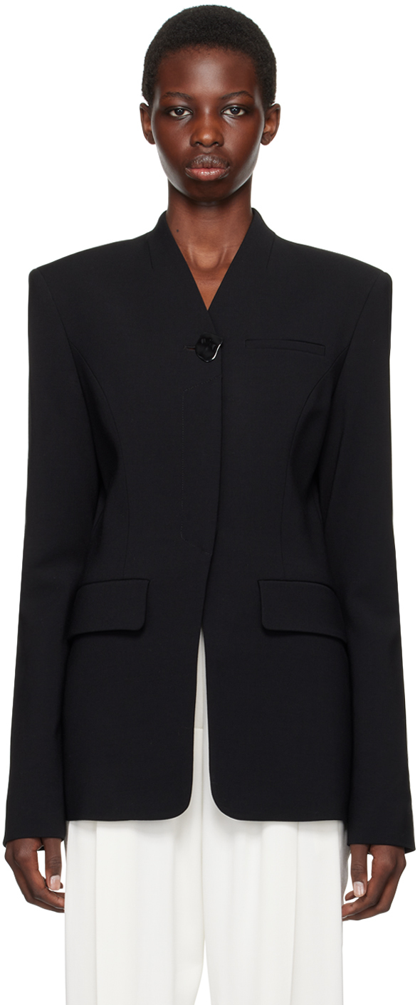 Shop Tove Black Selena Blazer