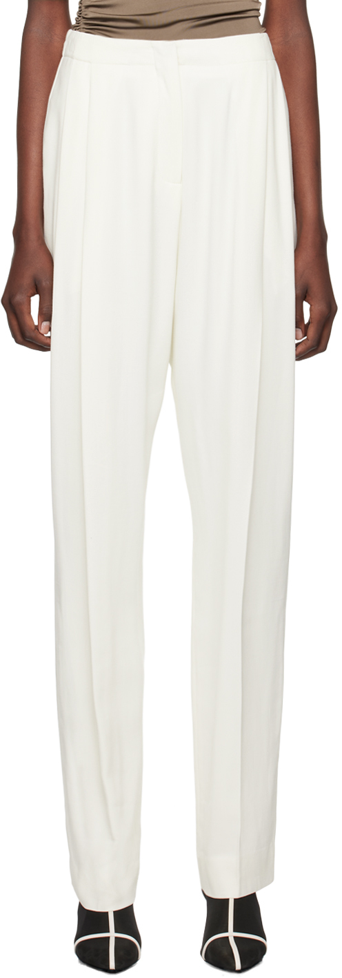 Shop Tove White Emery Trousers