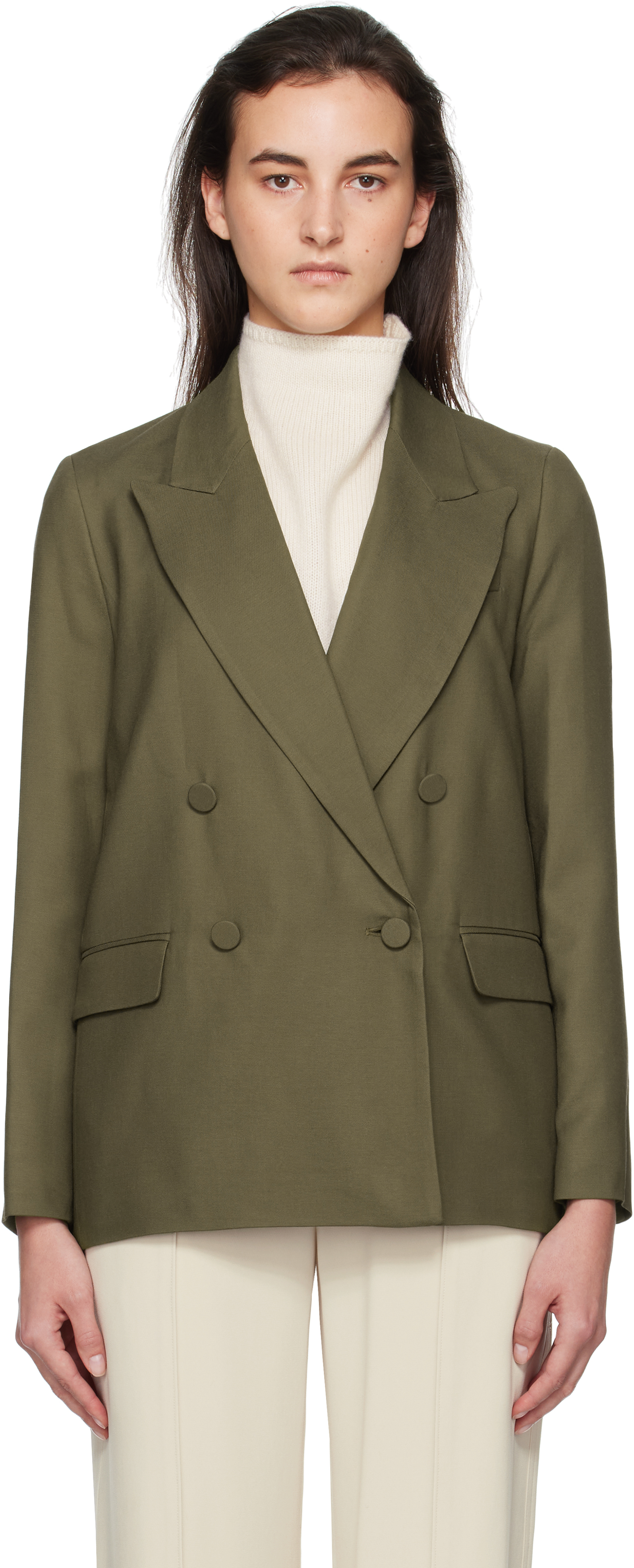 ボトムスその他 Joseph Jaden Double-Breasted Blazer JOSEPH Jaden double-breasted cady blazer | NET-A-PORTER