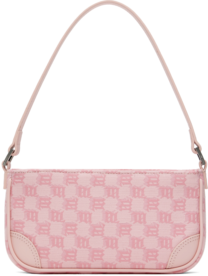 Pink Jacquard Monogram 90s Mini Bag