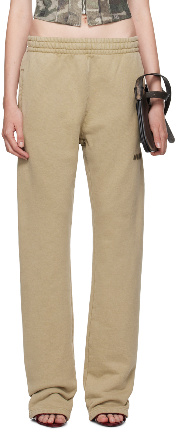 Shop Misbhv Beige Community Lounge Pants In Vintage Beige