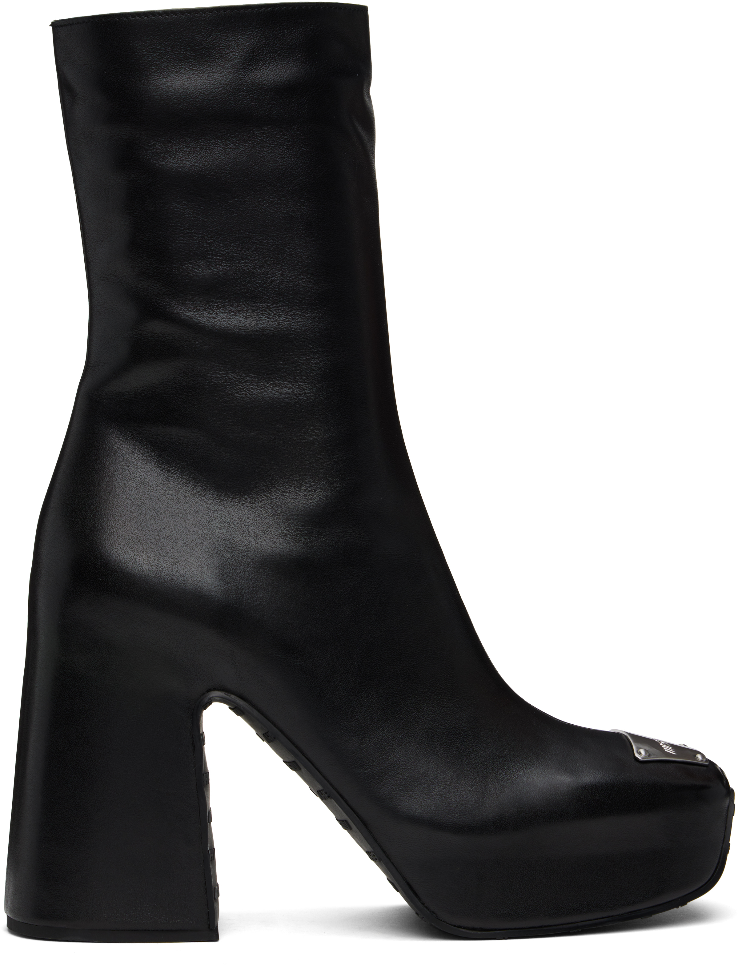 Shop Misbhv Black 'the Pop Platform' Boots