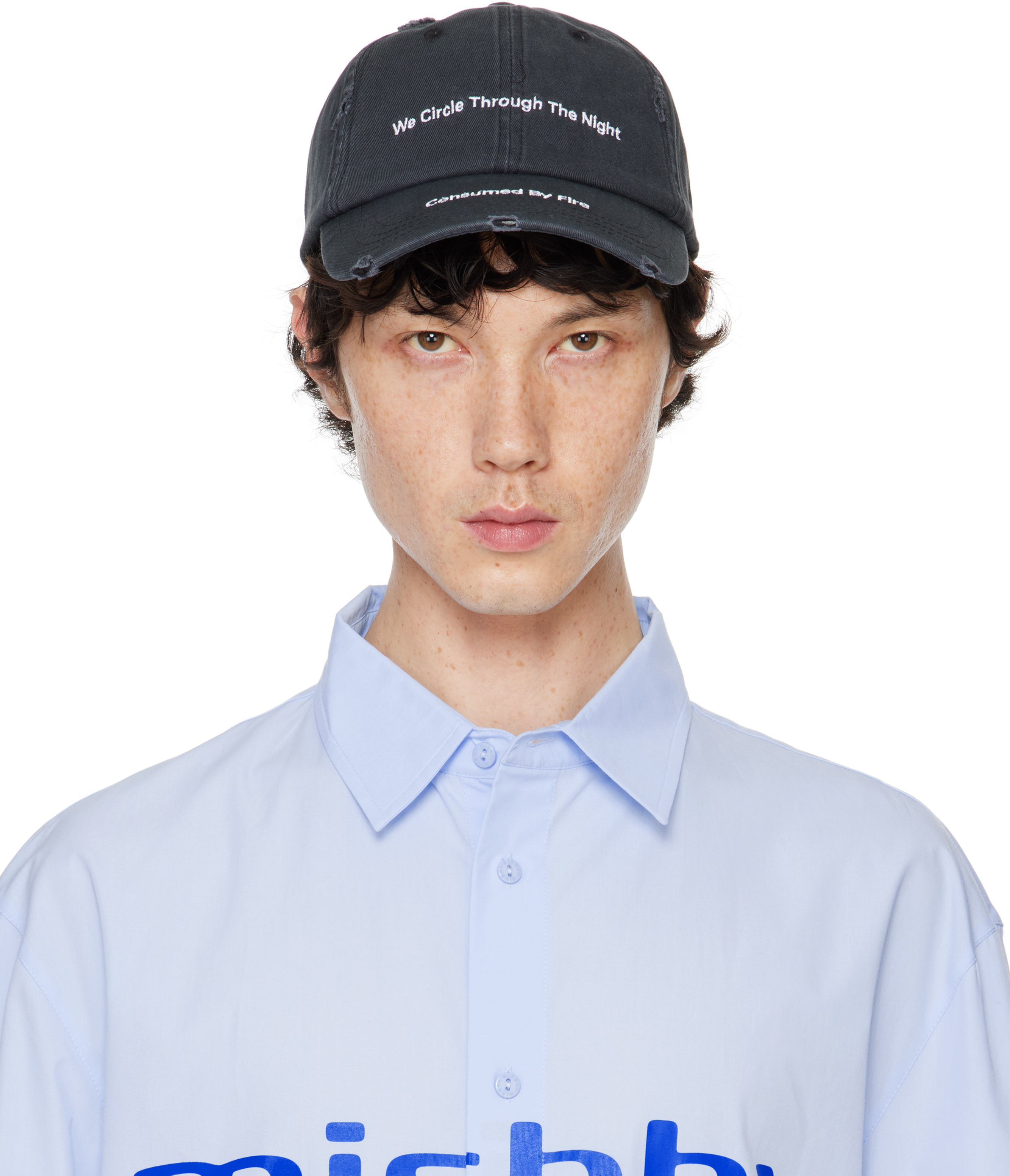 Misbhv Black 'we Circle' Cap