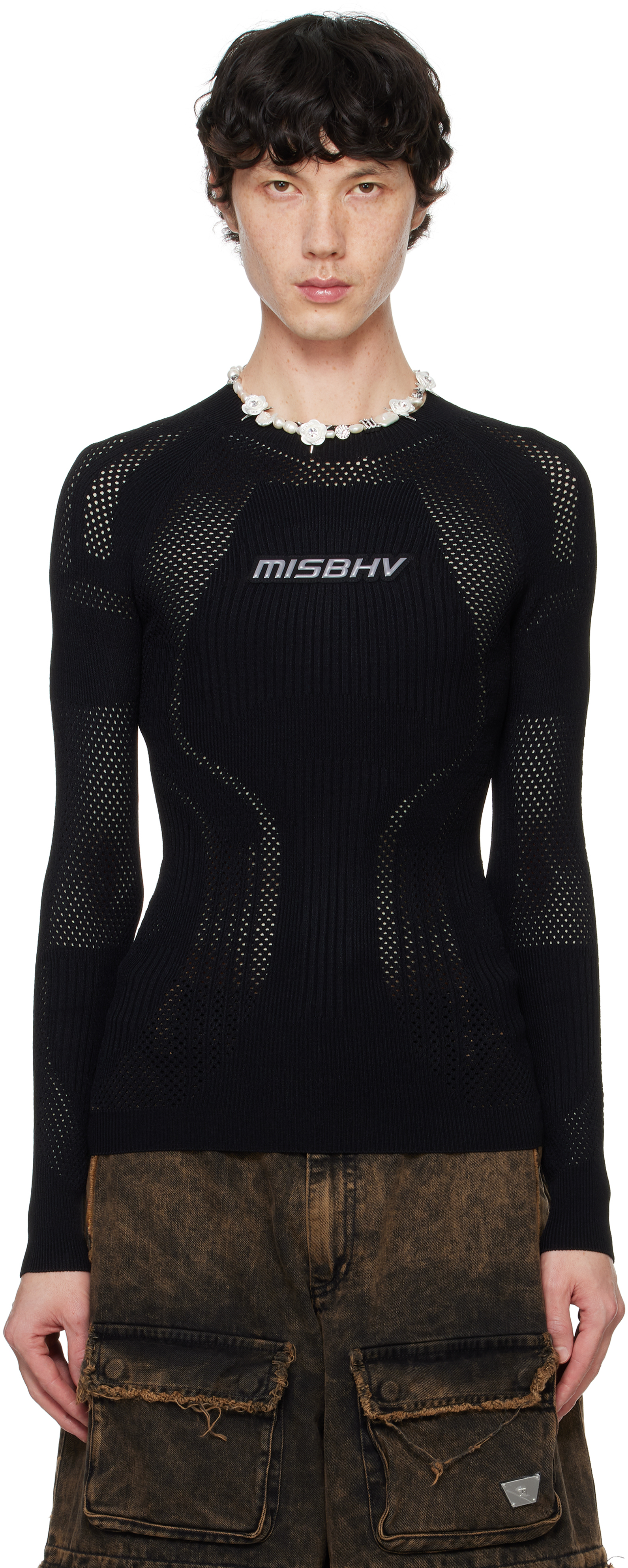 Misbhv Black Future Sport Top