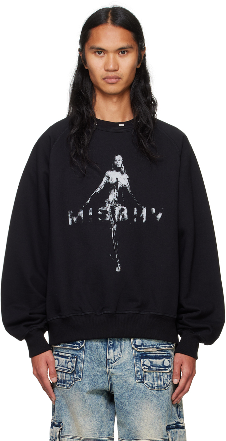 Shop Misbhv Black Vintage '' Sweatshirt